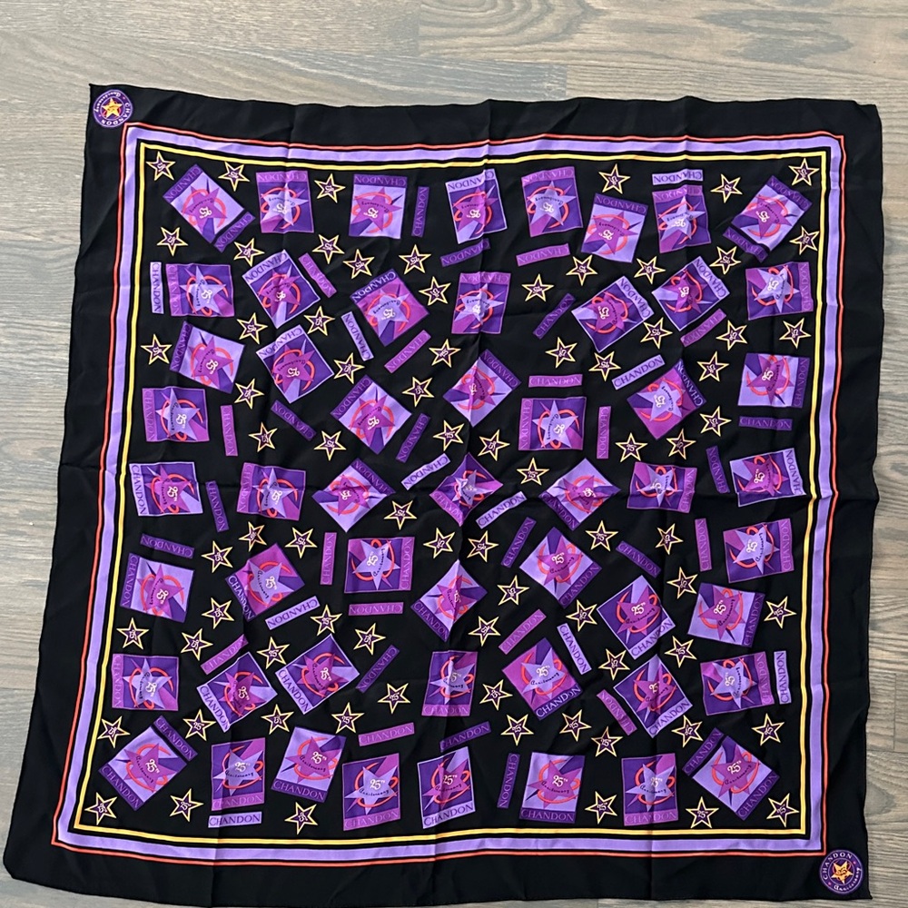 Chandon 25th Anniversary Scarf
